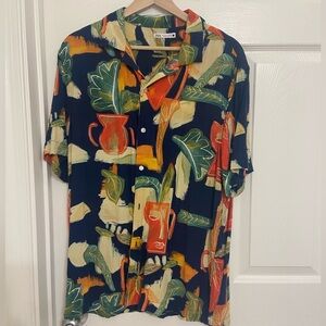 Zara Large Summer Button Up